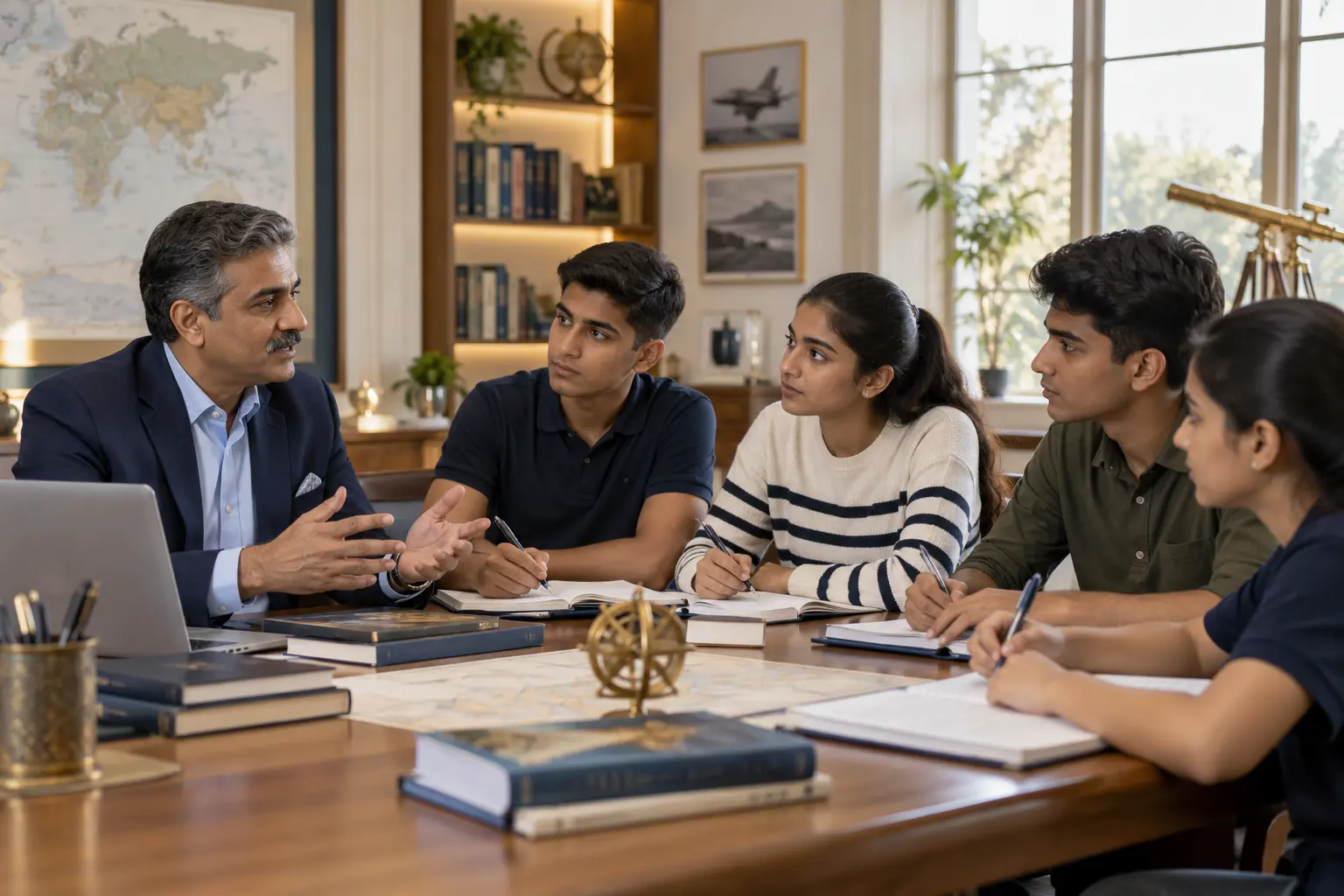 Student guidance and counselling at Dignitary Defence Academy Pune